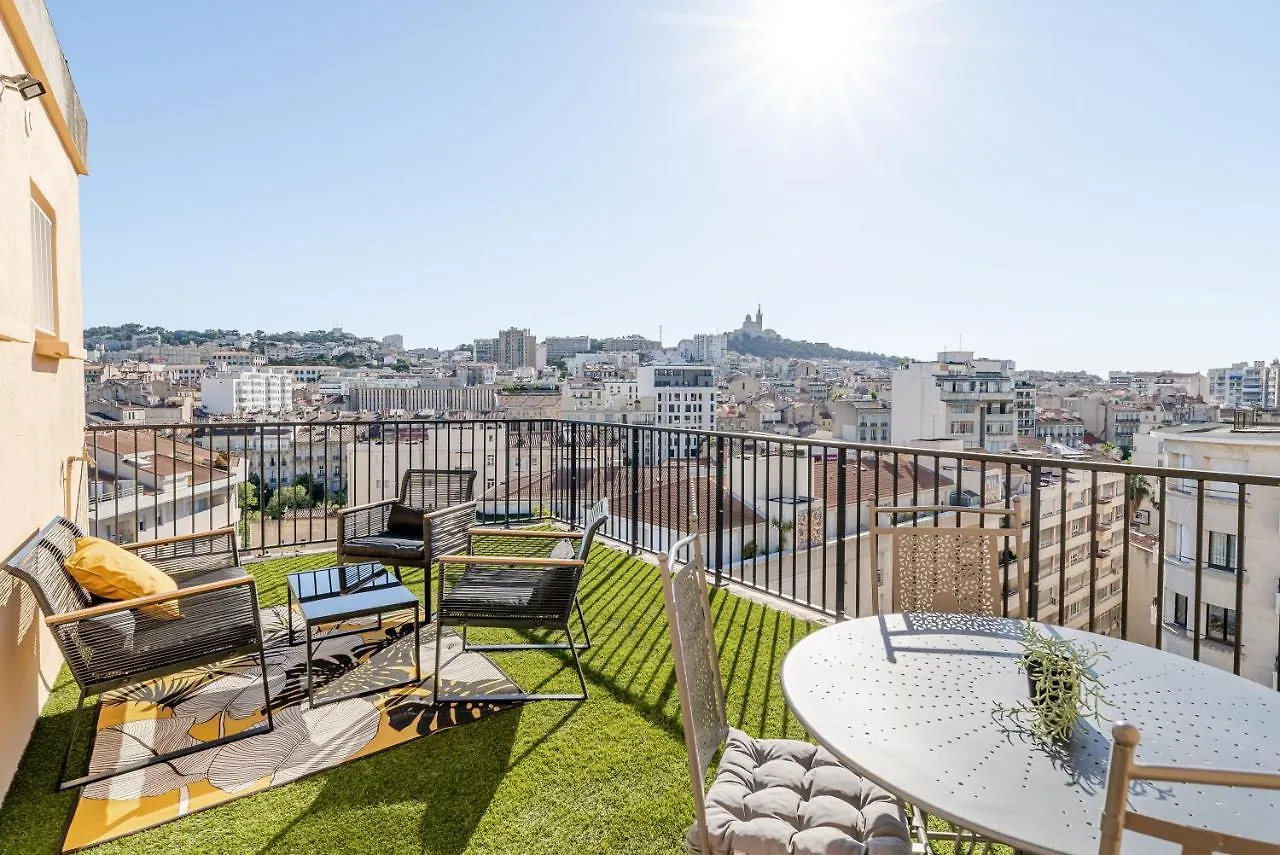 Appartement Marseille: Superbe vue sur Notre-Dame de la Garde