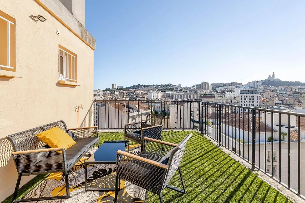 Appartement Marseille: Superbe vue sur Notre-Dame de la Garde  Marseille